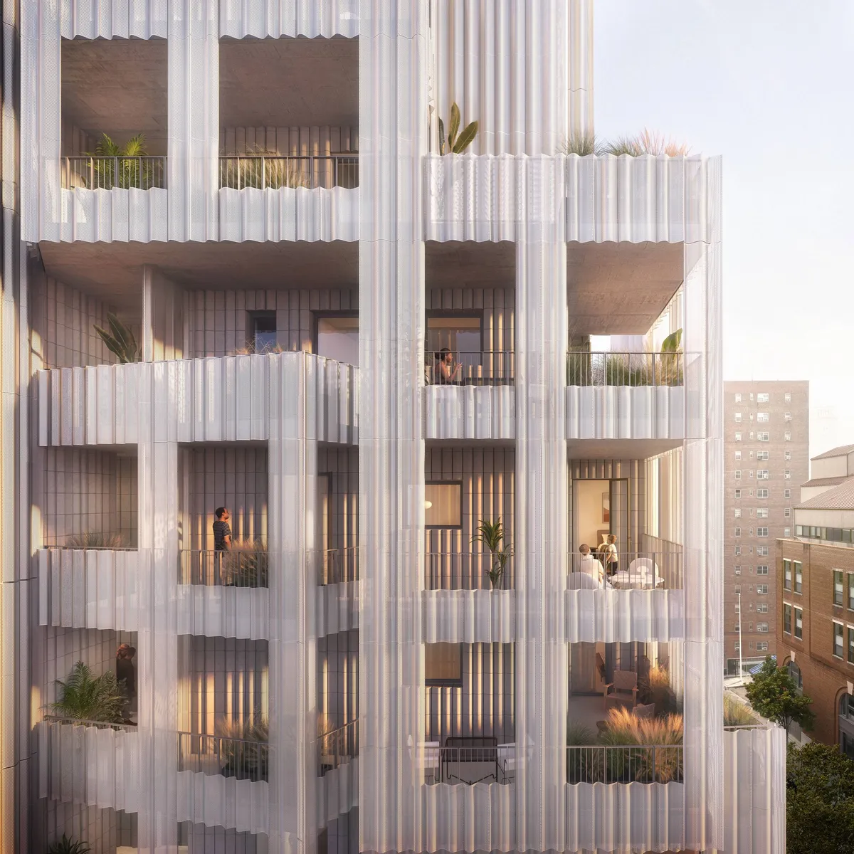 Fast Company: How architects gave every apartment in this high-rise its own ‘front porch’