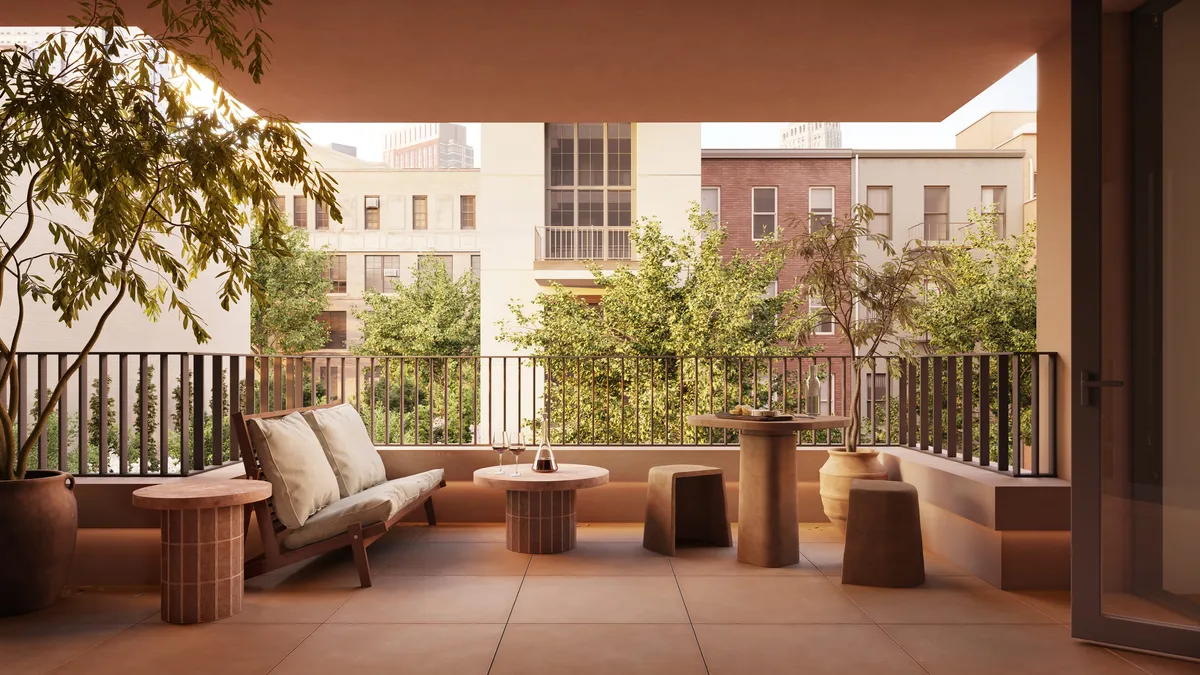 Mansion Global: A Brooklyn penthouse is selling with apartment-sized terrace space