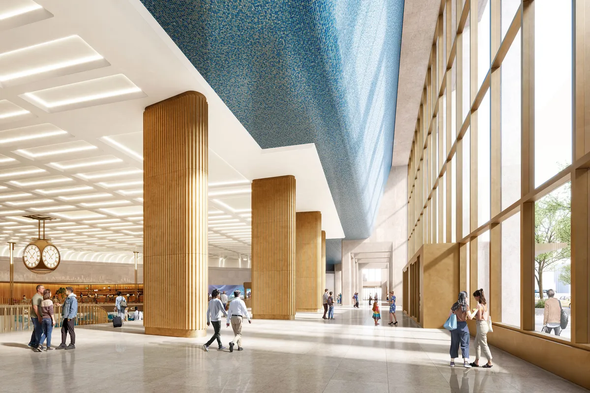 Dezeen: PAU designs Penn Station revamp to meet “political realities”